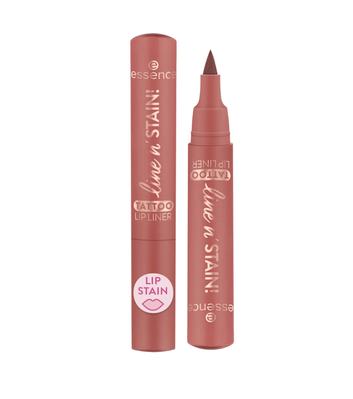 Essence Essence, Line n' Stain Tattoo, Lipliner, 02, Must Have Brown, 2.5 ml Regular