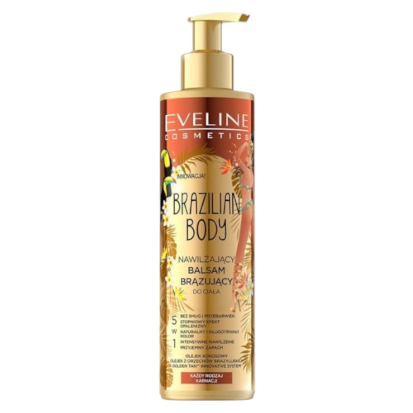 Eveline Cosmetics Eveline Cosmetics, Brazilian Body, Hydratation, Körperbalsam, 200 ml *Tester