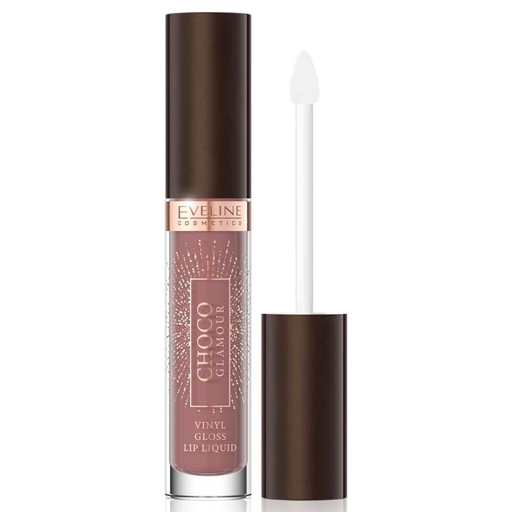 Eveline Cosmetics Choco Glamour Lipgloss 03 Toffee Chocolate – Cremiger Lippen-Glow