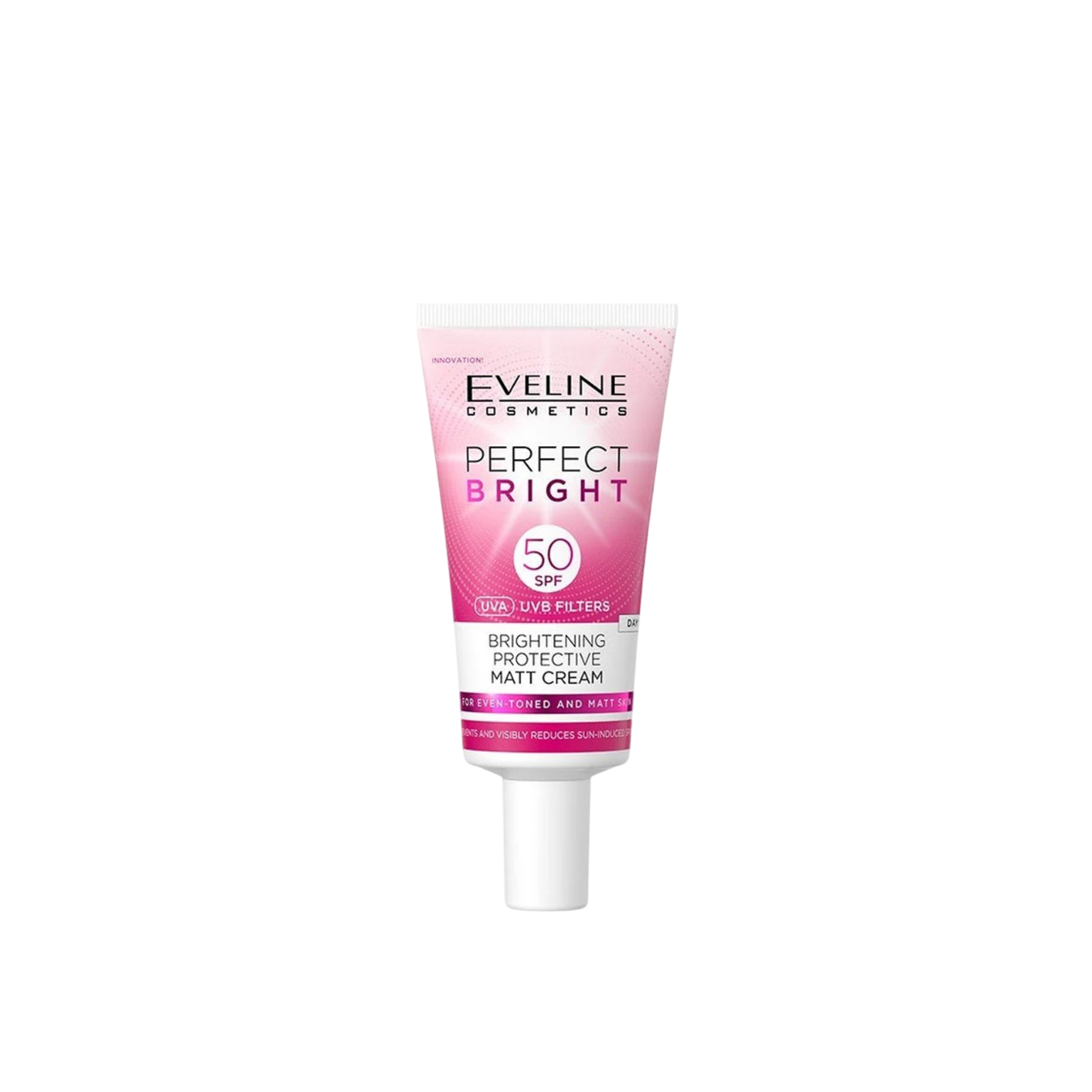 Eveline Cosmetics Eveline Cosmetics, Perfect Bright, Aufhellung, Tag, Sahne, Für das Gesicht, SPF 50, 30 ml Regular