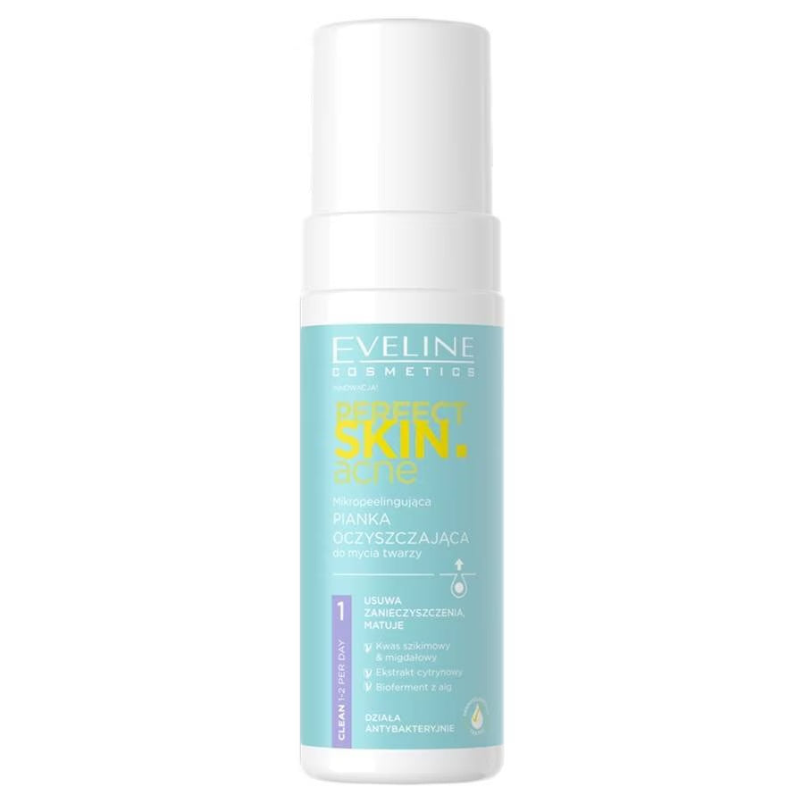 Eveline Cosmetics Eveline Cosmetics, Perfect Skin.Acne, Reinigung, Reinigungsschaum, 150 ml Regular