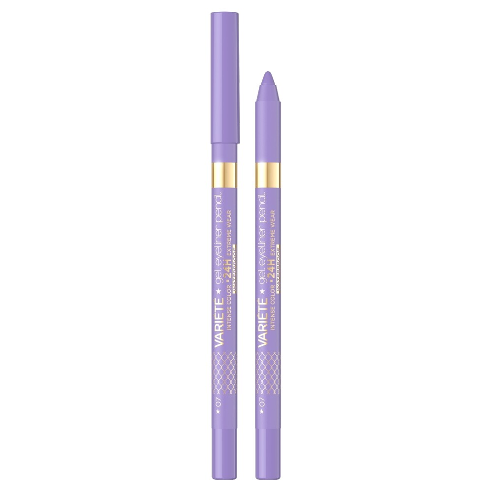 Eveline Cosmetics Eveline Cosmetics, Variete, Wasserdicht, Gel-Kajalstift, 07, Lavendel, 1.3 g Regular