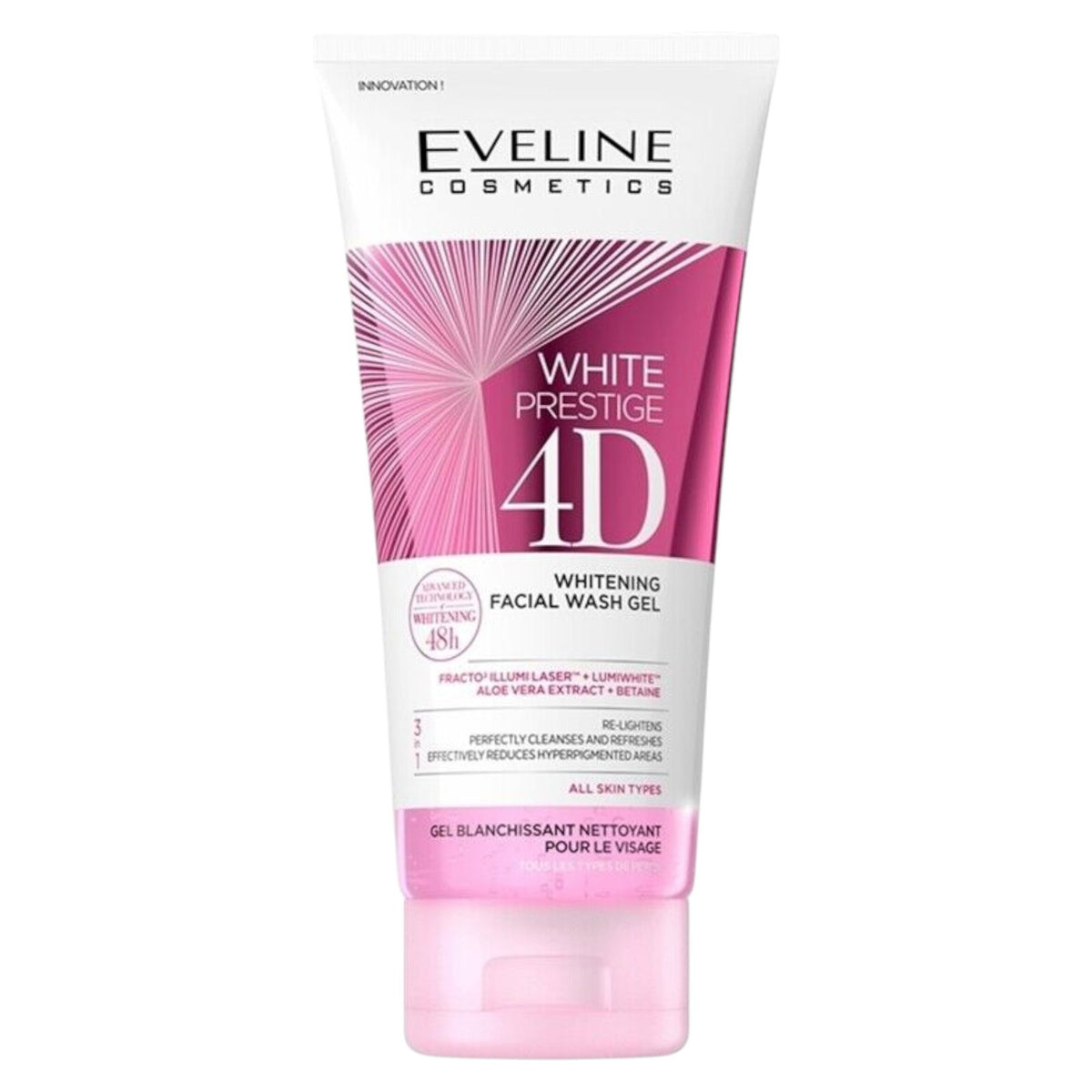 Eveline Cosmetics Eveline Cosmetics, White Prestige, Aufhellung, Gel, Für das Gesicht, 200 ml *Tester