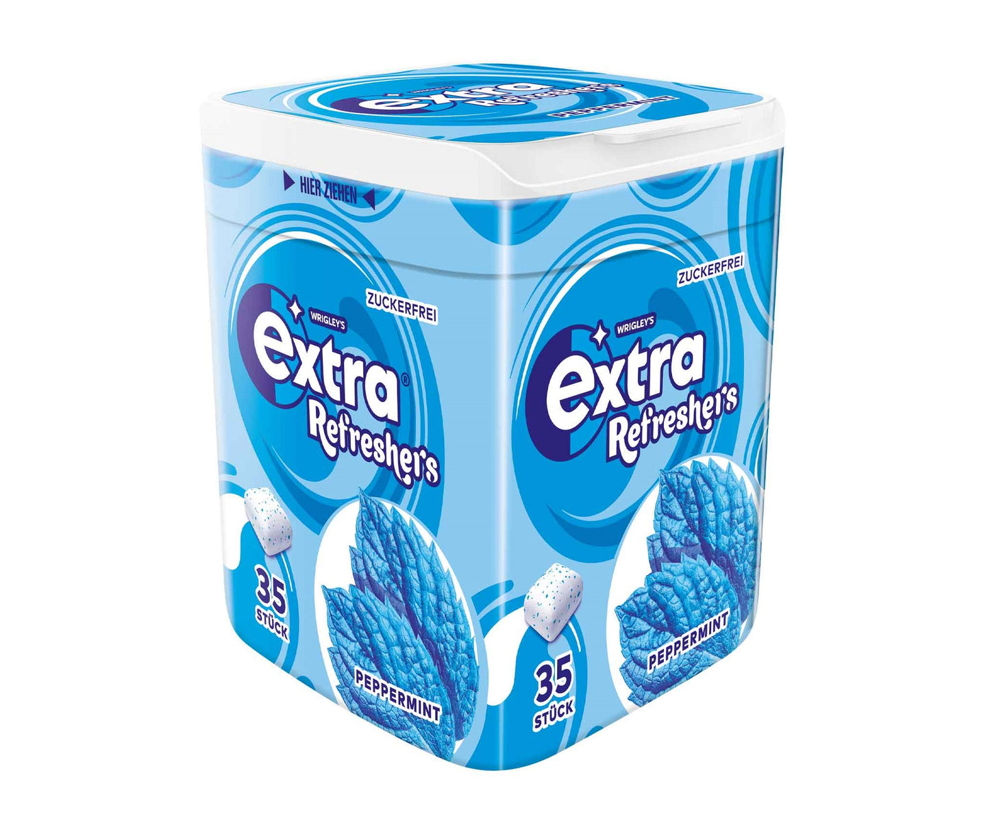 Wrigleys Extra Refreshers Peppermint 35 zuckerfreie Kaugummi