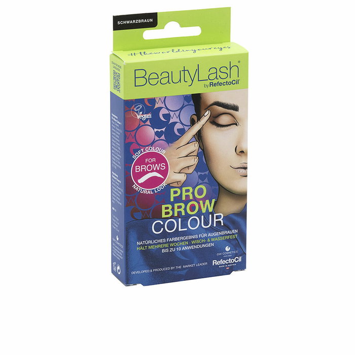 Refectocil Beautylash Pro Brow Colour Kit Tinte Cejas Moreno 1 U