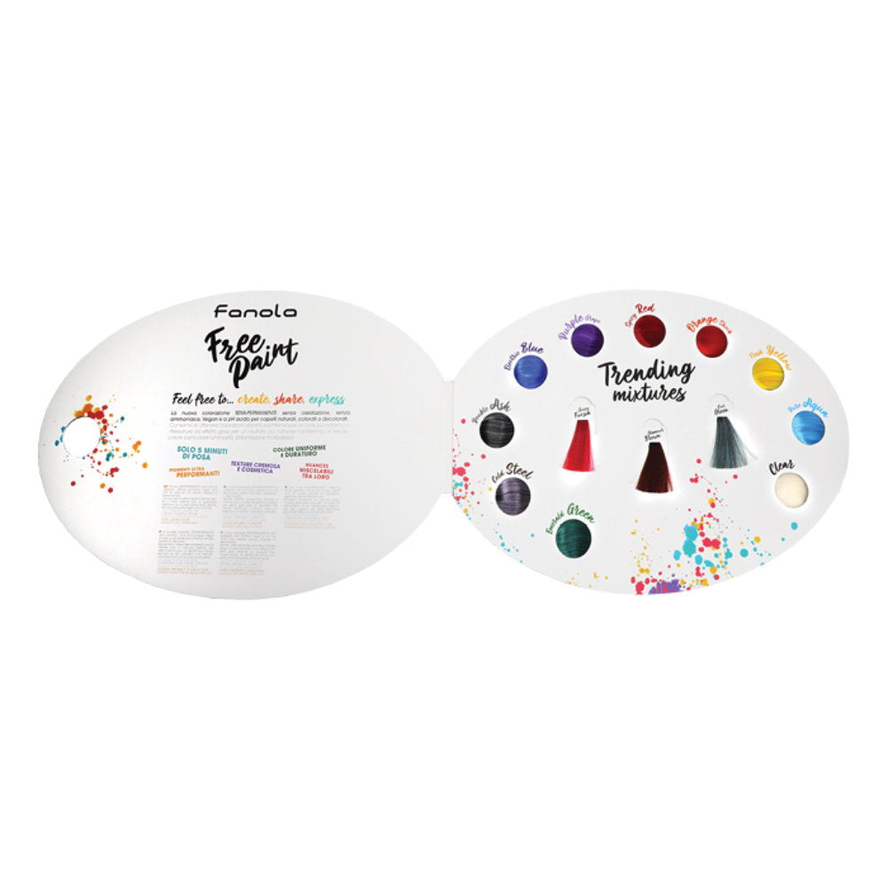 Fanola Fanola, Free Paint, Haarfarbenkarte Regular