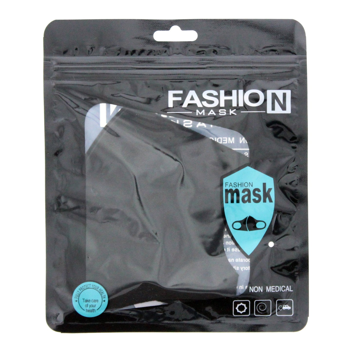Fashion Fashion, Fashion, Textilmaske, Schwarz, Reusable, Für Frauen Regular