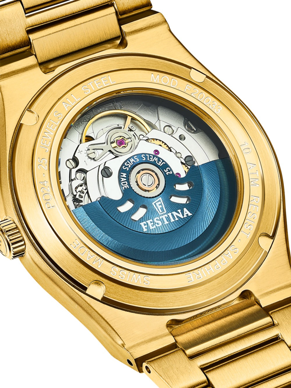 FESTINA Mod. F20033_1 Analoguhr Armbanduhr 46 mm ansicht-3