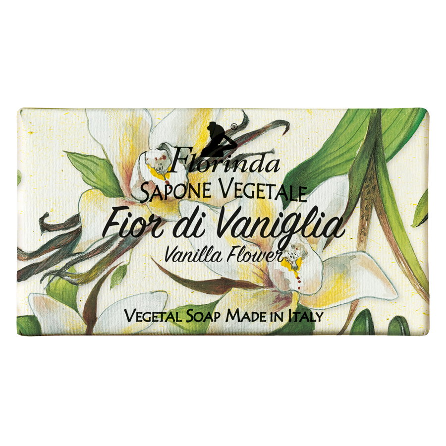 Florinda Florinda, Vanilla Flower, Vegan, Hydratisierend, Duftende Seife, Körper, 100 g Regular