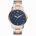FOSSIL MINIMALIST FS5498 Only Time Armbanduhr 44 mm Gold ansicht-3