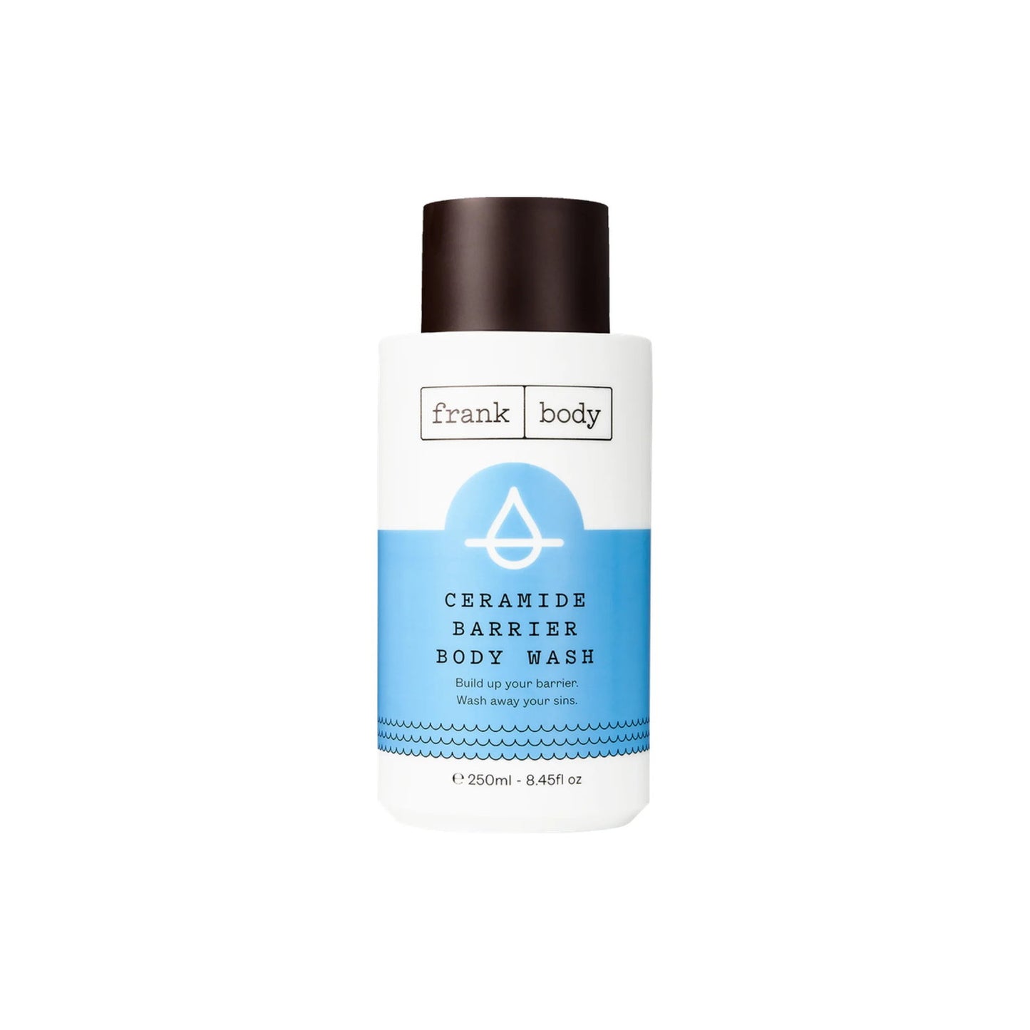 Frank Body Frank Body, Ceramide Barrier, Stärkt die Hautbarriere, Duschgel, 250 ml Regular