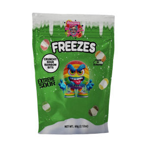 ❄️ Chaos Candy - Freezes - Crunchy Rainbow Bites strong sour 60g ❄️