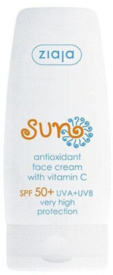 Ziaja Sun Crema Facial Antioxidantes Spf50 Con Vitamina C 50ml