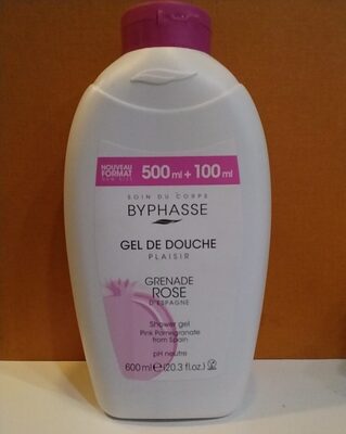 BYPHASSE BYPHASSE Plaisir Duschgel Granatapfel Rose 600 ml Kosmetik