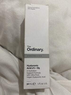 THE ORDINARY THE ORDINARY Hyaluronic Acid 2% B5 Serum 30 ml Hyaluronsäure Gesichtspflege Kosmetik