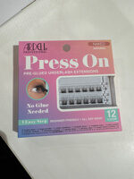 ARDELL ARDELL Press On Pre-Glued Underlash Extensions Naked Natural 12 Stück Kosmetik