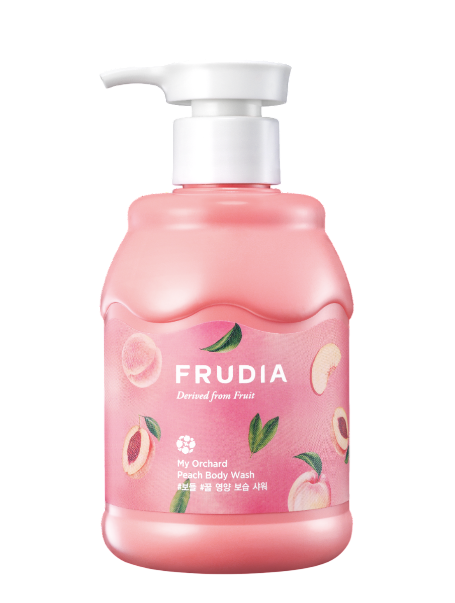 Frudia Frudia, Delivered From Fruit, Pfirsich, Reinigung, Duschgel, 350 ml *Tester
