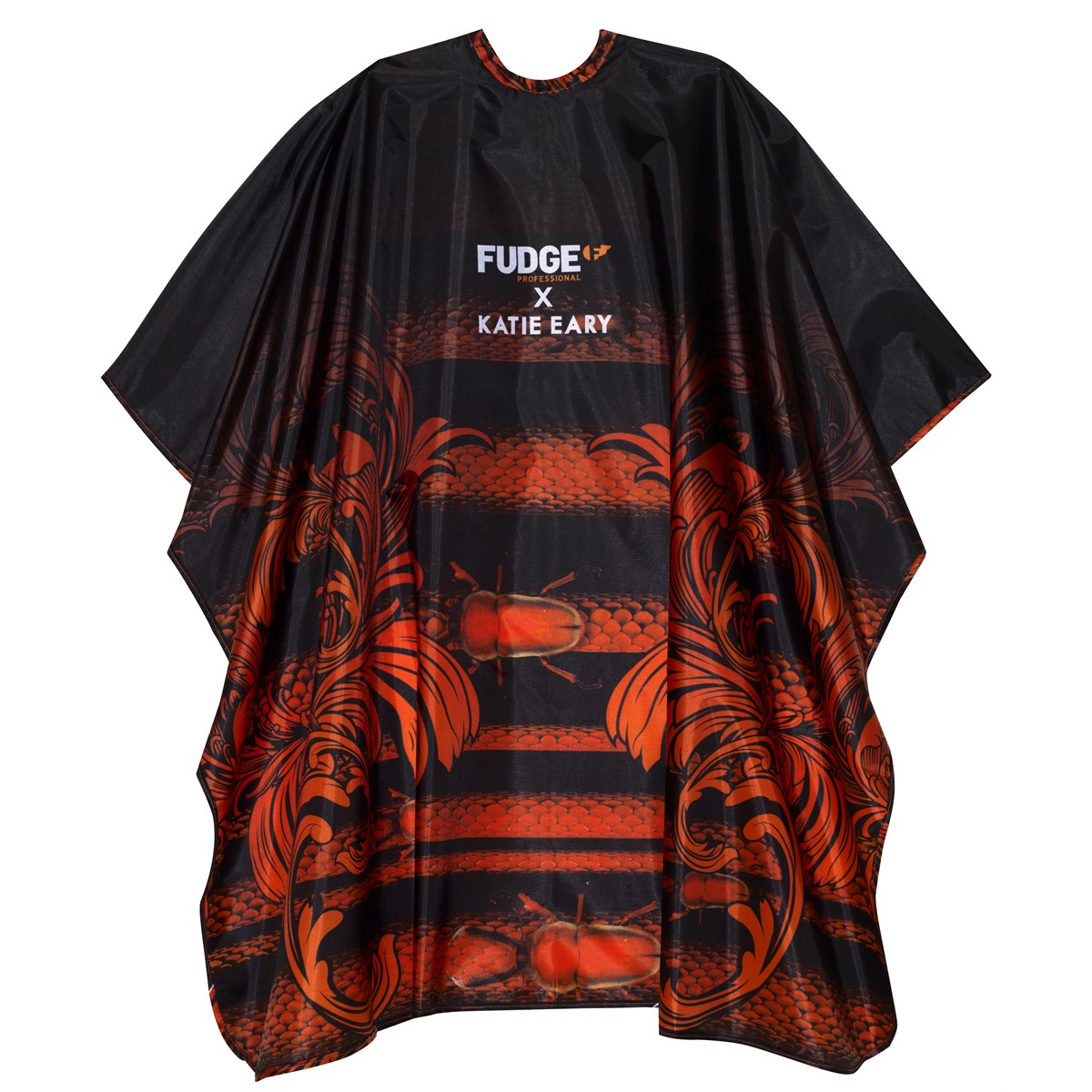Fudge Professional Fudge Professional, Katie Eary, Friseurtextilumhang, Rot/Schwarz Regular
