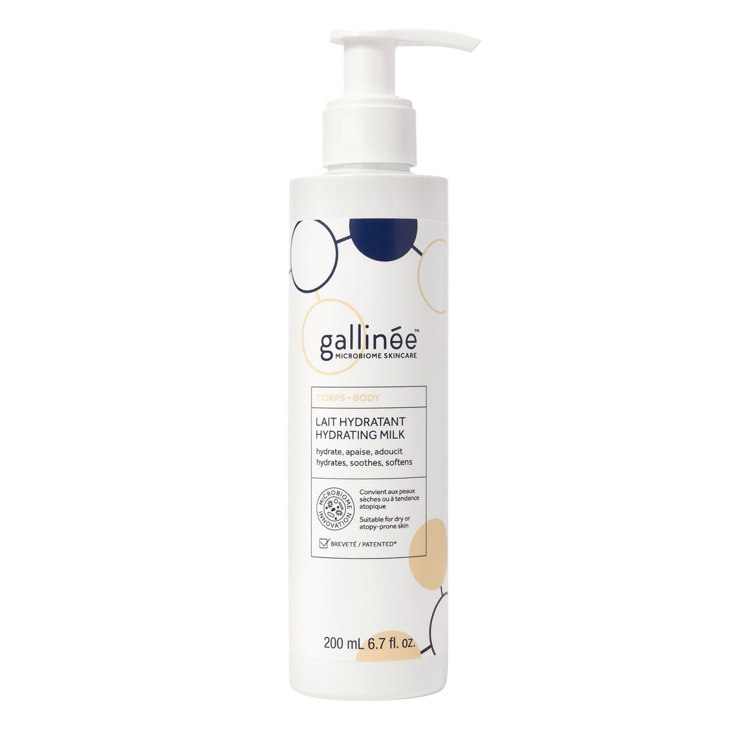Gallinee Gallinee, Body Care, Präbiotika & Probiotika & Postbiotika, Hydratisierend, Körpermilch, Täglich, 200 ml *Tester