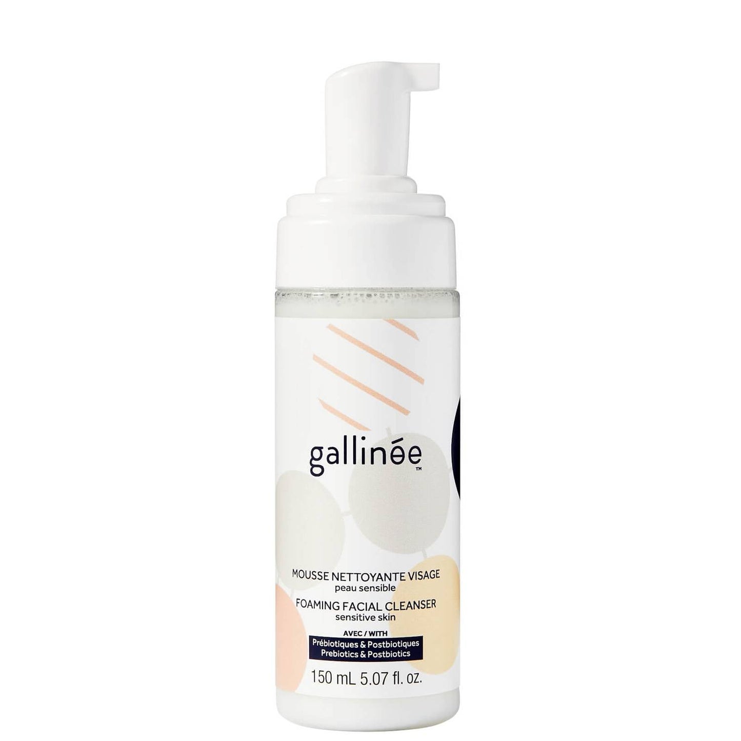 Gallinee Gallinee, Microbiome Skincare, Präbiotika und Postbiotika, Reinigung, Reinigungsschaum, 150 ml *Tester