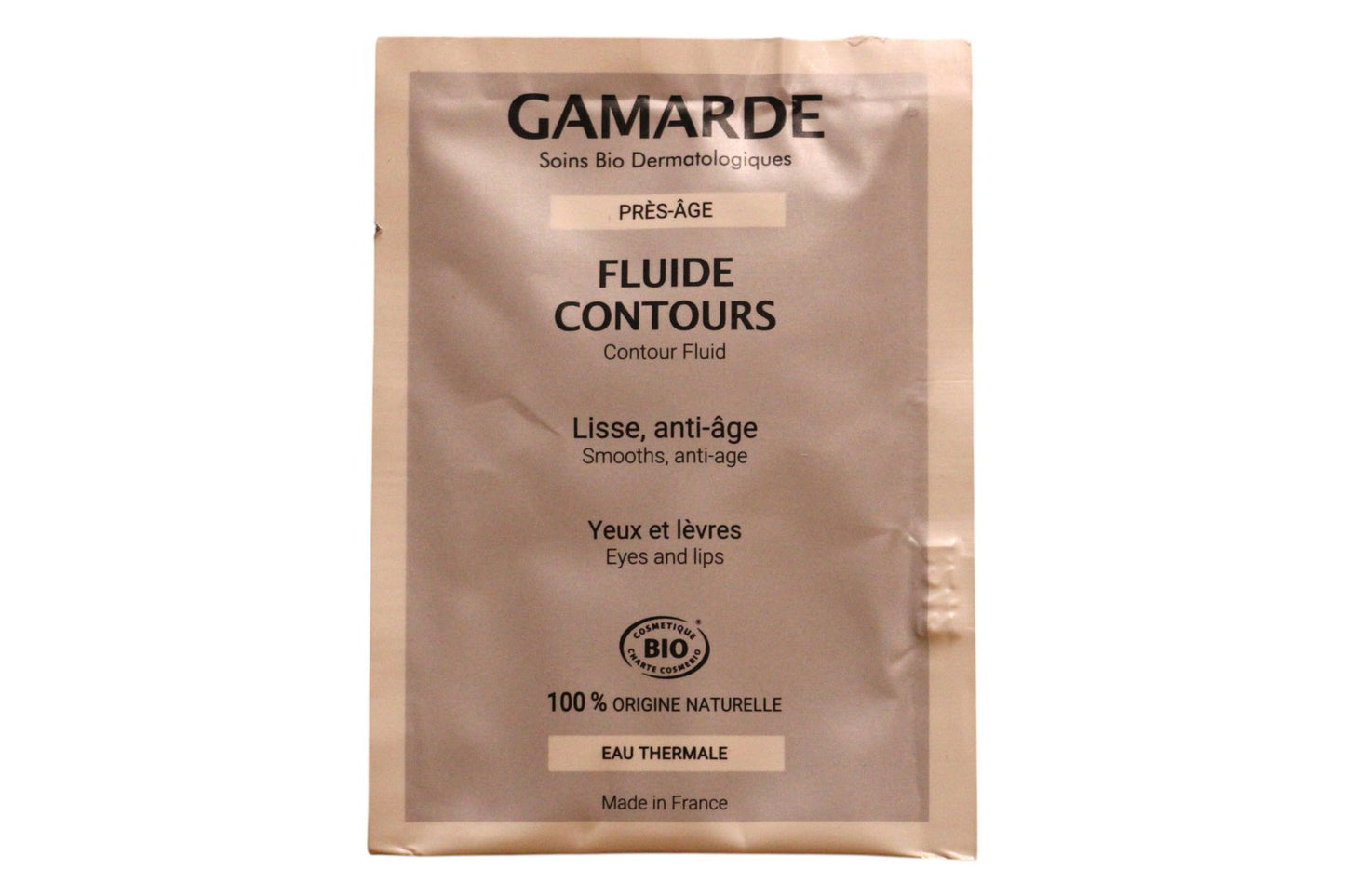 Gamarde Gamarde, Fluide Contours, Bio, Anti-Aging, Augencreme, 3 ml *Muster Sample