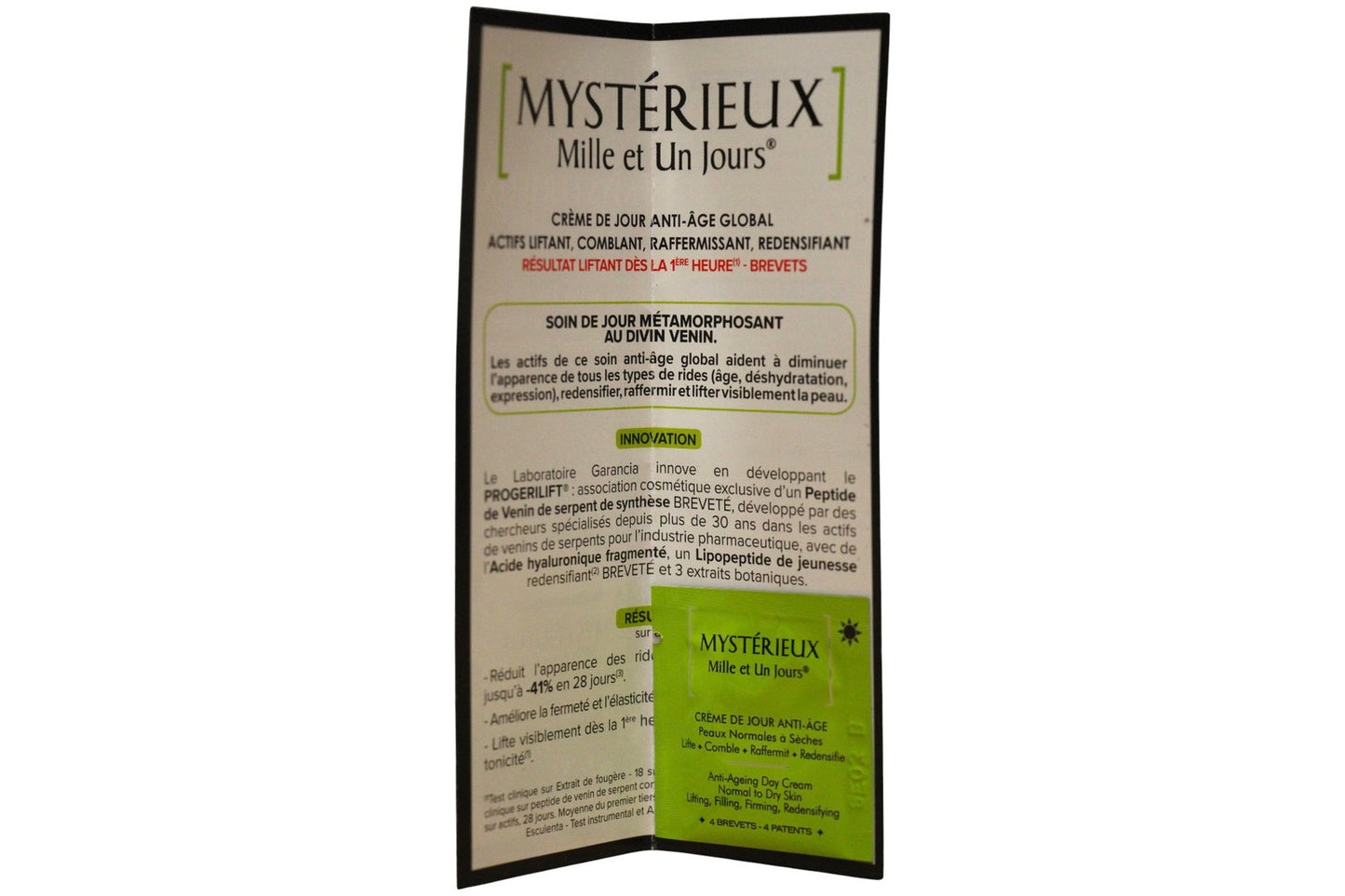 Garancia Garancia, Mysterieux Mille et Un Jours, Anti-Aging, Tag, Sahne, Für das Gesicht, 1 ml *Muster Sample