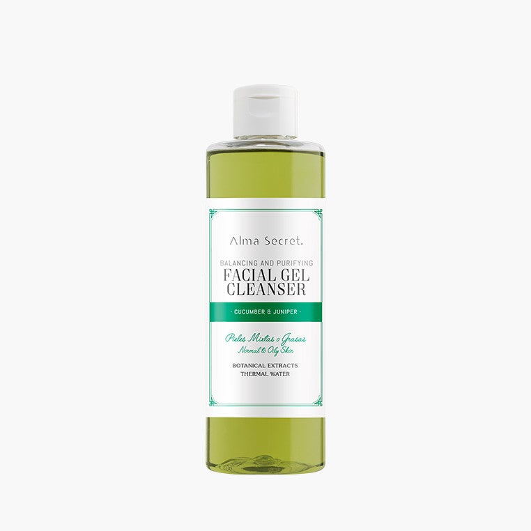 ALMA SECRET ALMA SECRET Facial Gel Cleanser Quilibrante y Purificante mit Pepino und Enebro 200 ml Reinigung