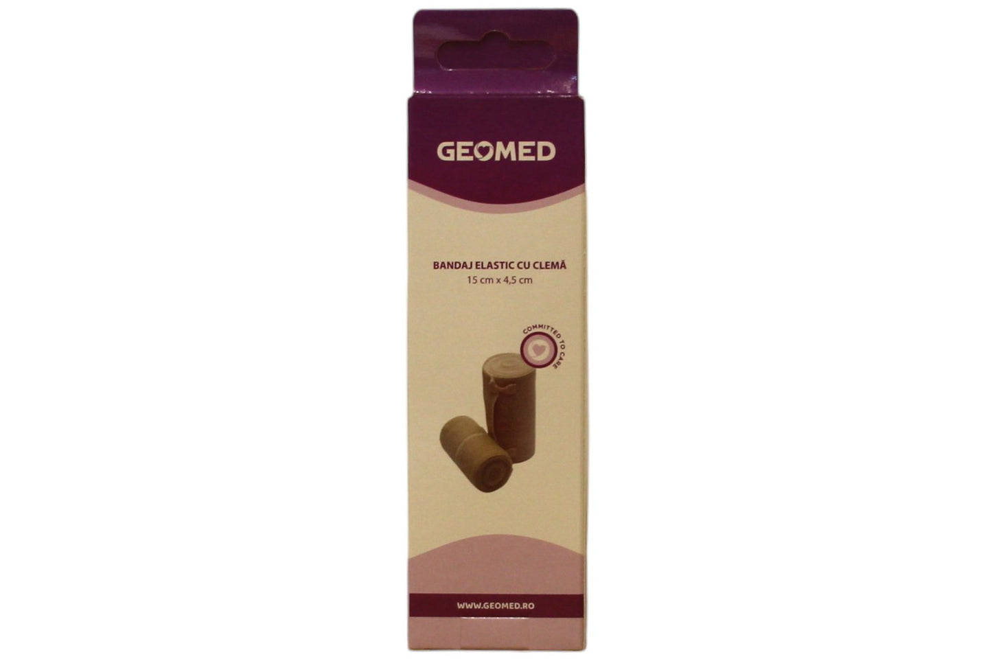 Geomed Geomed, Geomed, Elastische Verbände, With Clips, 15 cm x 4.5 m Regular