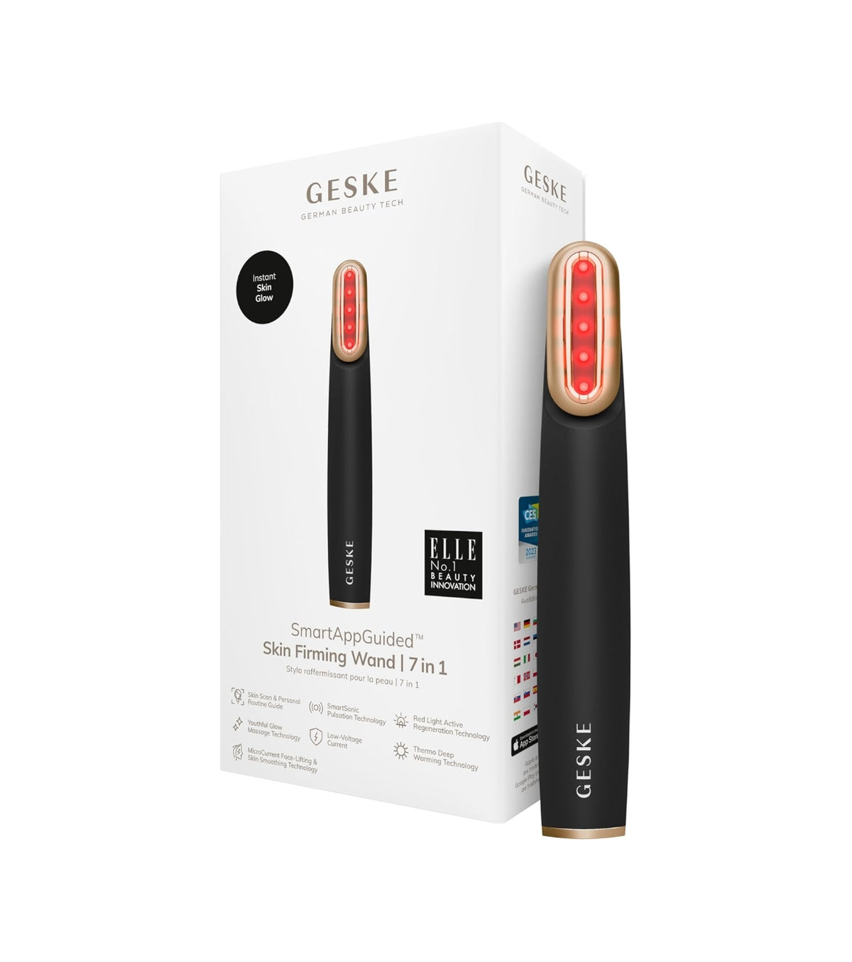 Geske Skin Firming Wand 7in1 Black Gold