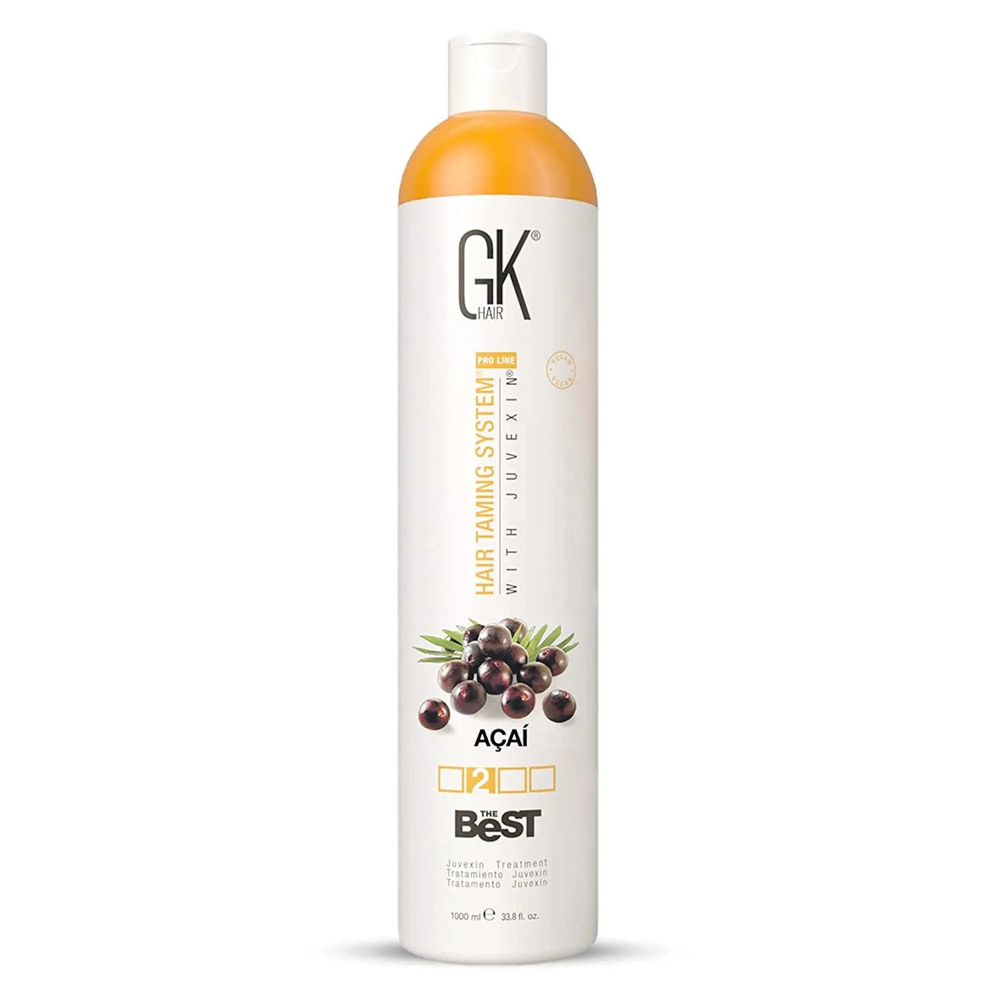 Global Keratin Global Keratin, The Best Acai, Haarcreme-Behandlung, Zum Glätten, 1000 ml Regular