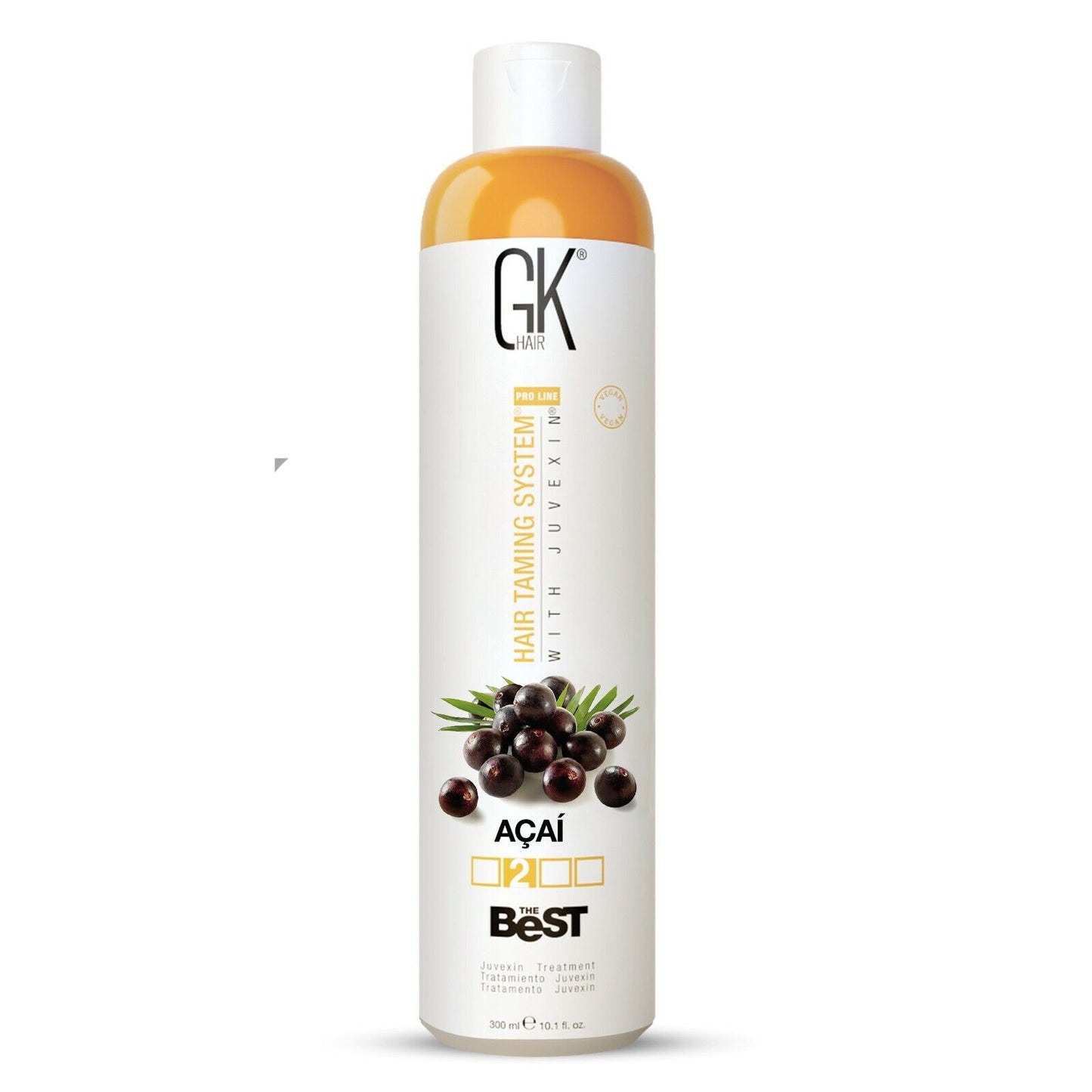 Global Keratin The Best Acai Haarcreme-Behandlung 300 ml – Effektives Glätten für Frauen