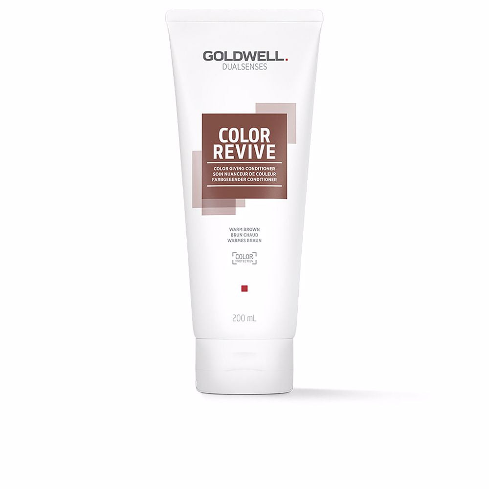 Goldwell Goldwell, Dualsenses Color Revive, Haarfarben-Conditioner, Warm Brown, Revives, 200 ml Regular