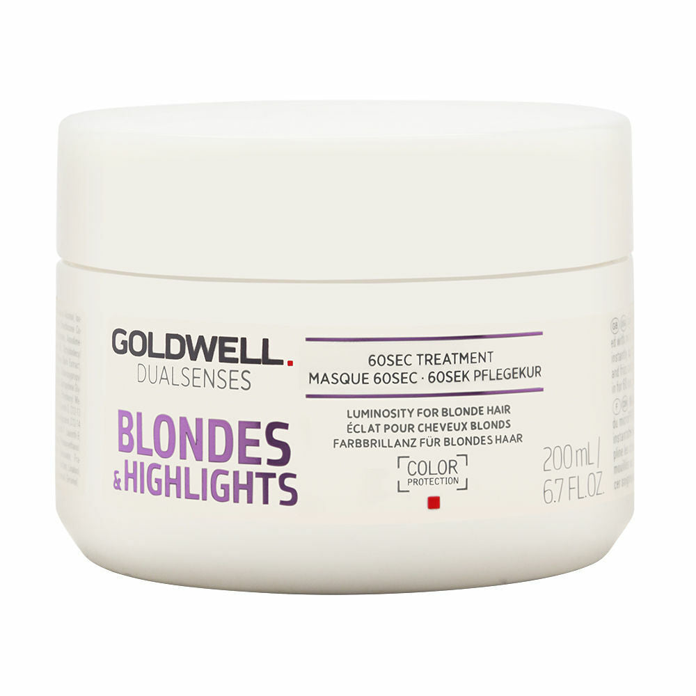 Goldwell Goldwell, Dualsenses Blondes & Highlights, Haarbehandlungs-Crememaske, Für Farbschutz, 200 ml Regular