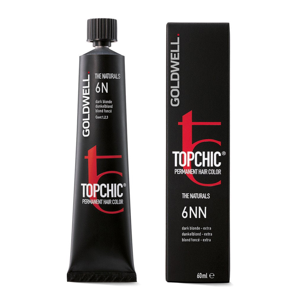 Goldwell Goldwell, TopChic, Permanente Haarfarbe, 6N Dark Blonde, 60 ml Regular