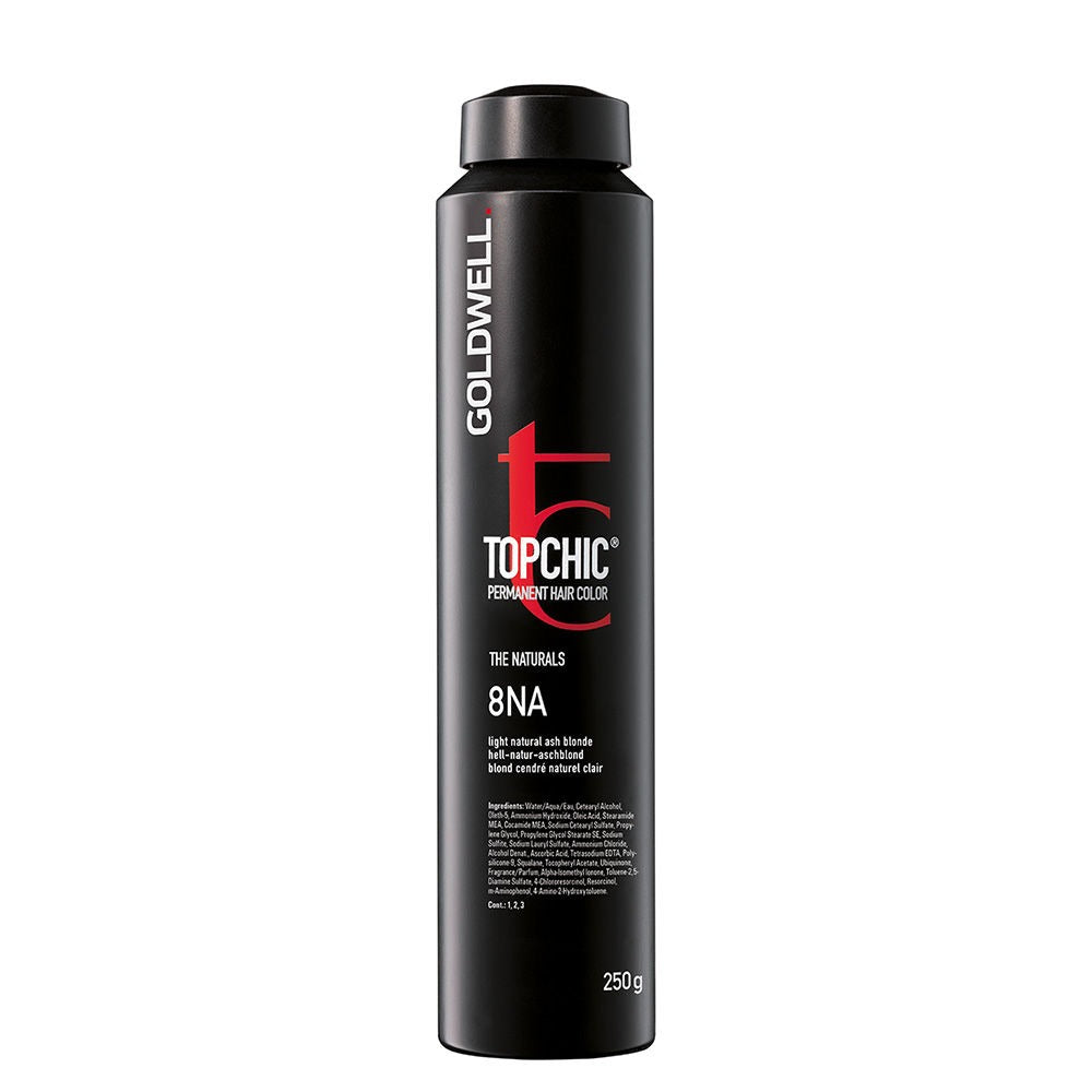 Goldwell Goldwell, TopChic, Permanente Haarfarbe, 8NA Light Natural Ash Blonde, 250 ml Regular