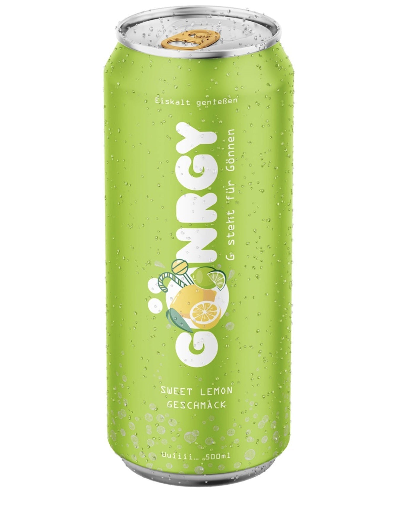 Gönrgy Energy Sweet Lemon 500ml Zuckerfreier Energy-Drink - Candyshop.ch