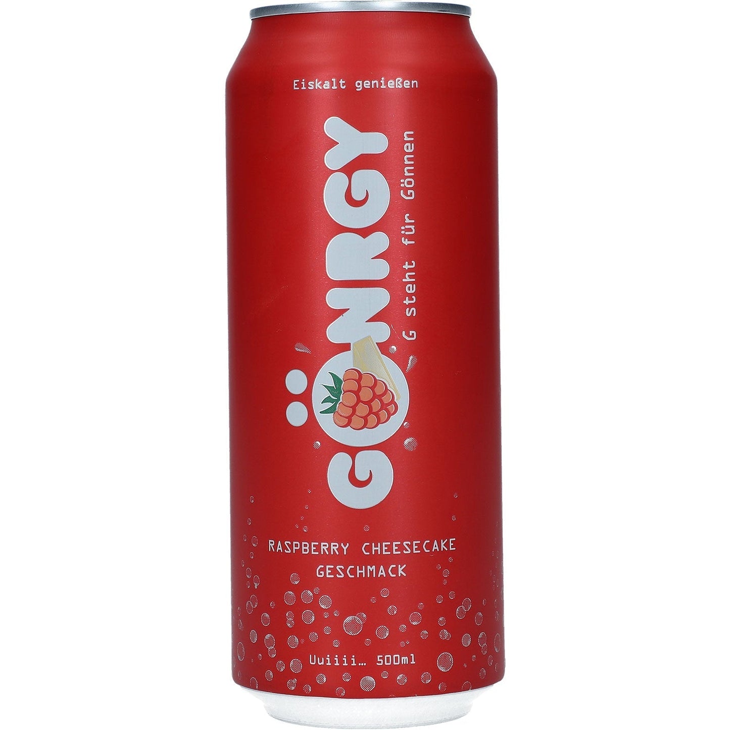 Gönrgy Energy Raspberry Cheesecake 500ml Zuckerfreier Energy-Drink - Candyshop.ch