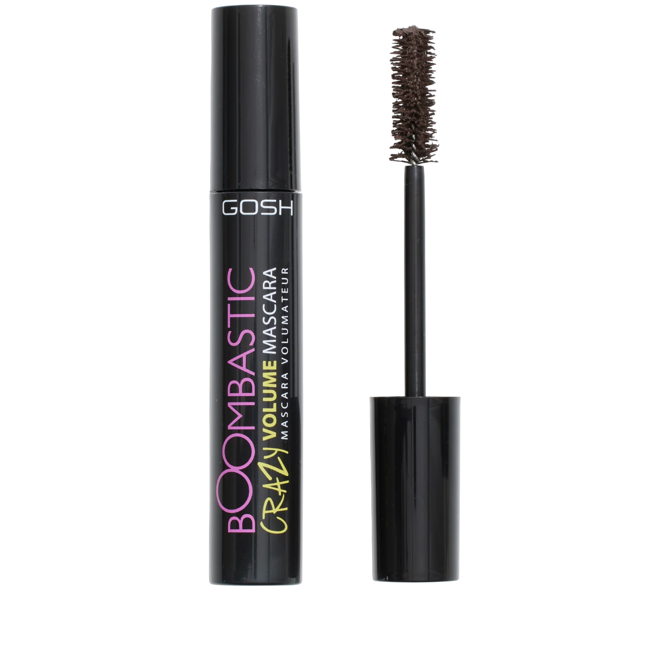 Gosh Gosh, Boombastic Crazy, Volumen, Wimperntusche, 005, Chocolate Brown, 13 ml Regular