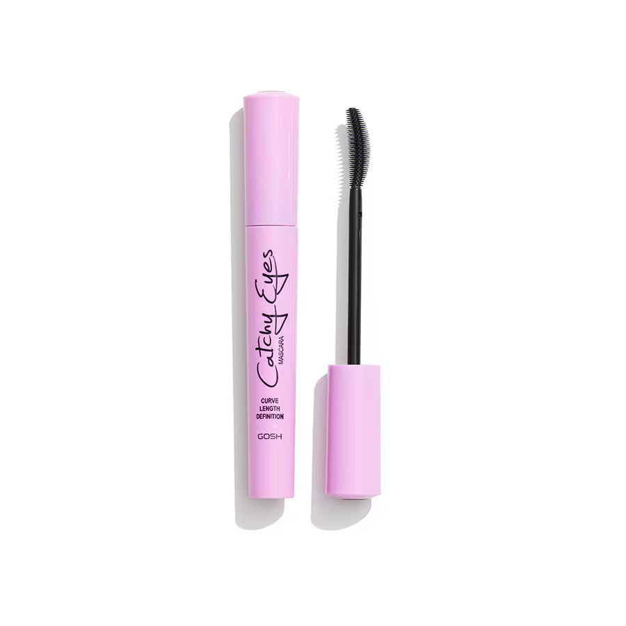 Gosh Gosh, Catchy Eyes, Wimperndefinition, Wimperntusche, 001, Extrem Schwarz, 8 ml Regular