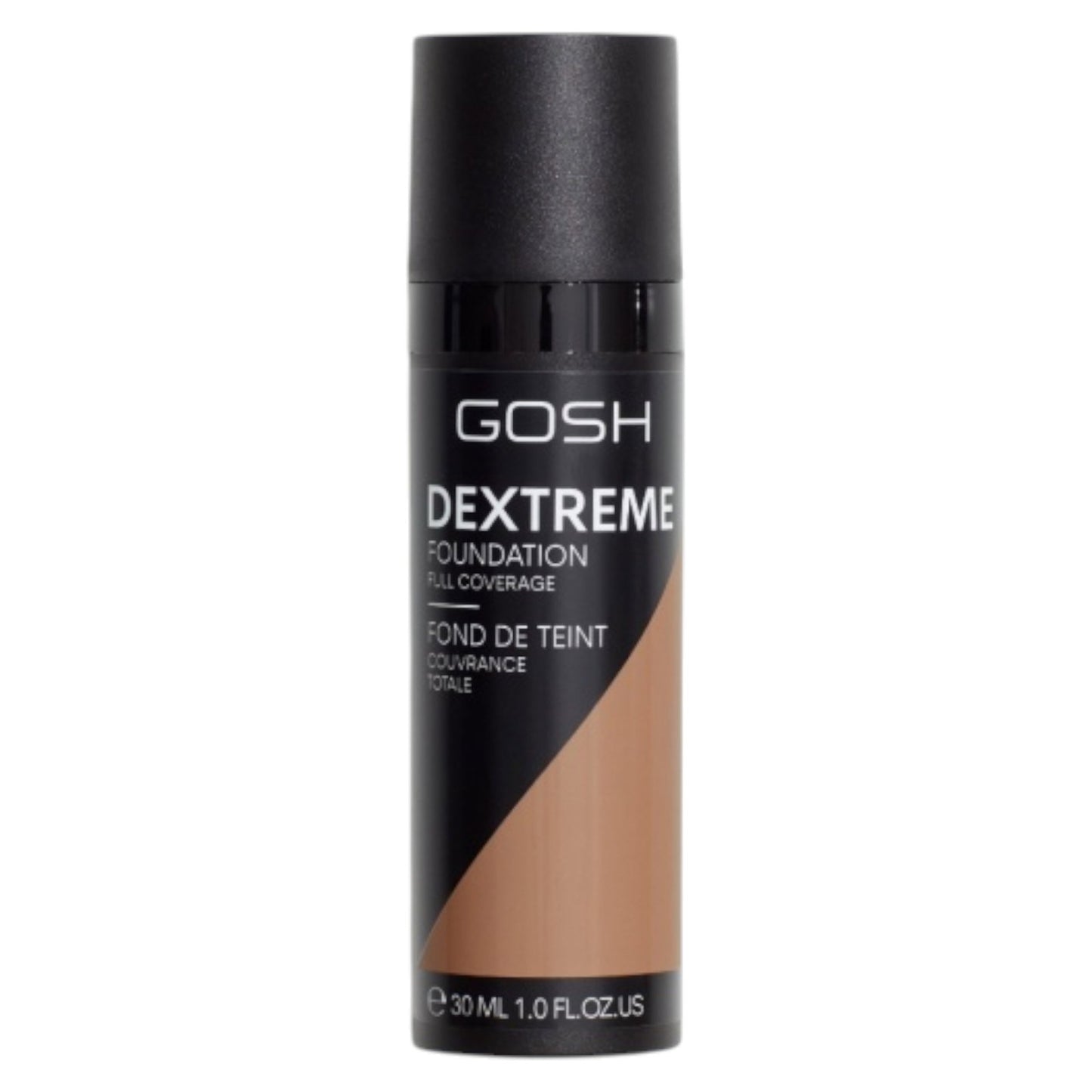 Gosh Gosh, Dextreme, Vollständige Abdeckung, Flüssige Grundierung, 007, Rehbraun, 30 ml Regular