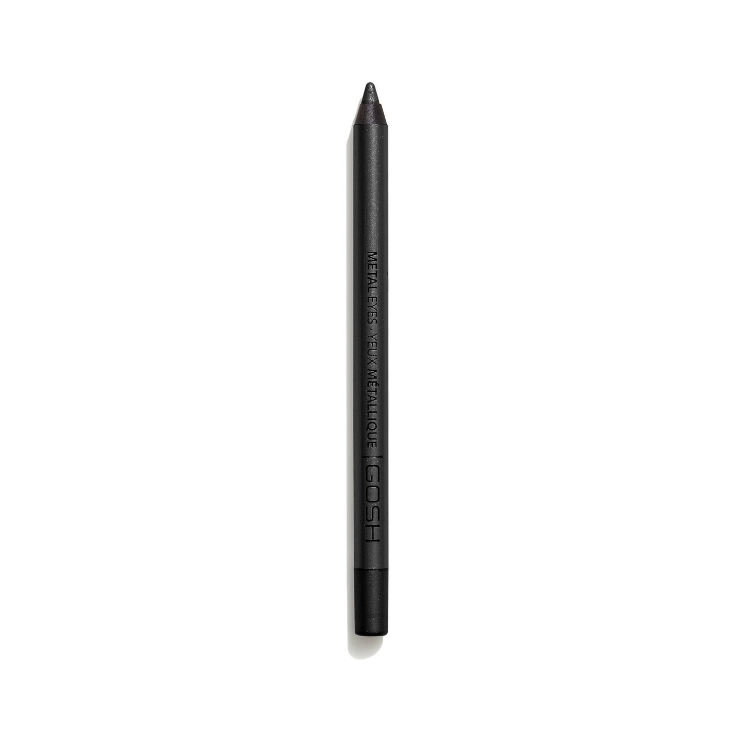 Gosh Gosh, Metal Eyes, Gel-Kajalstift, 001, Hämatit, 1.2 g Regular