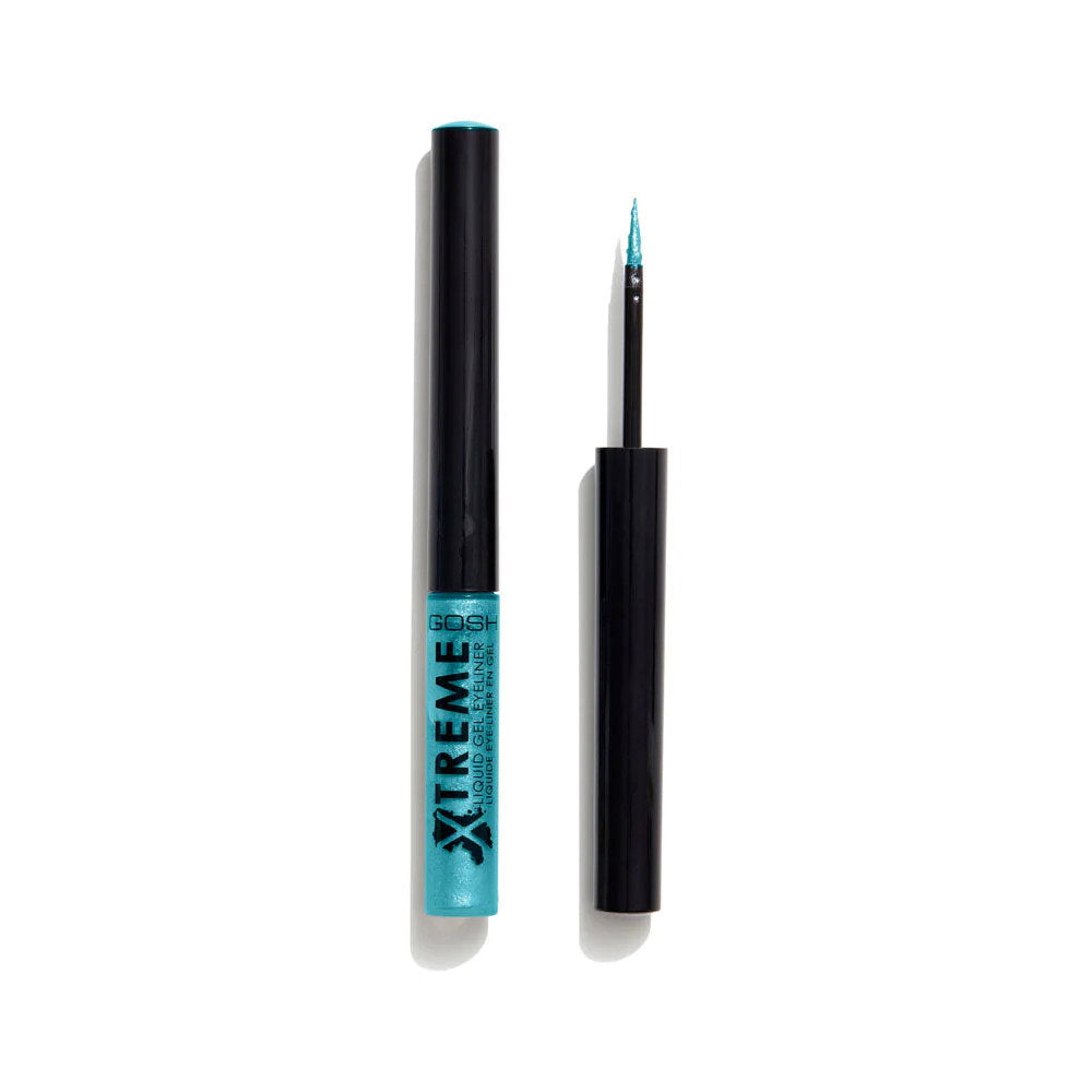 Gosh Gosh, Xtreme, Wasserdicht, Flüssiger Eyeliner, 009, Türkis, 1.7 ml *Tester