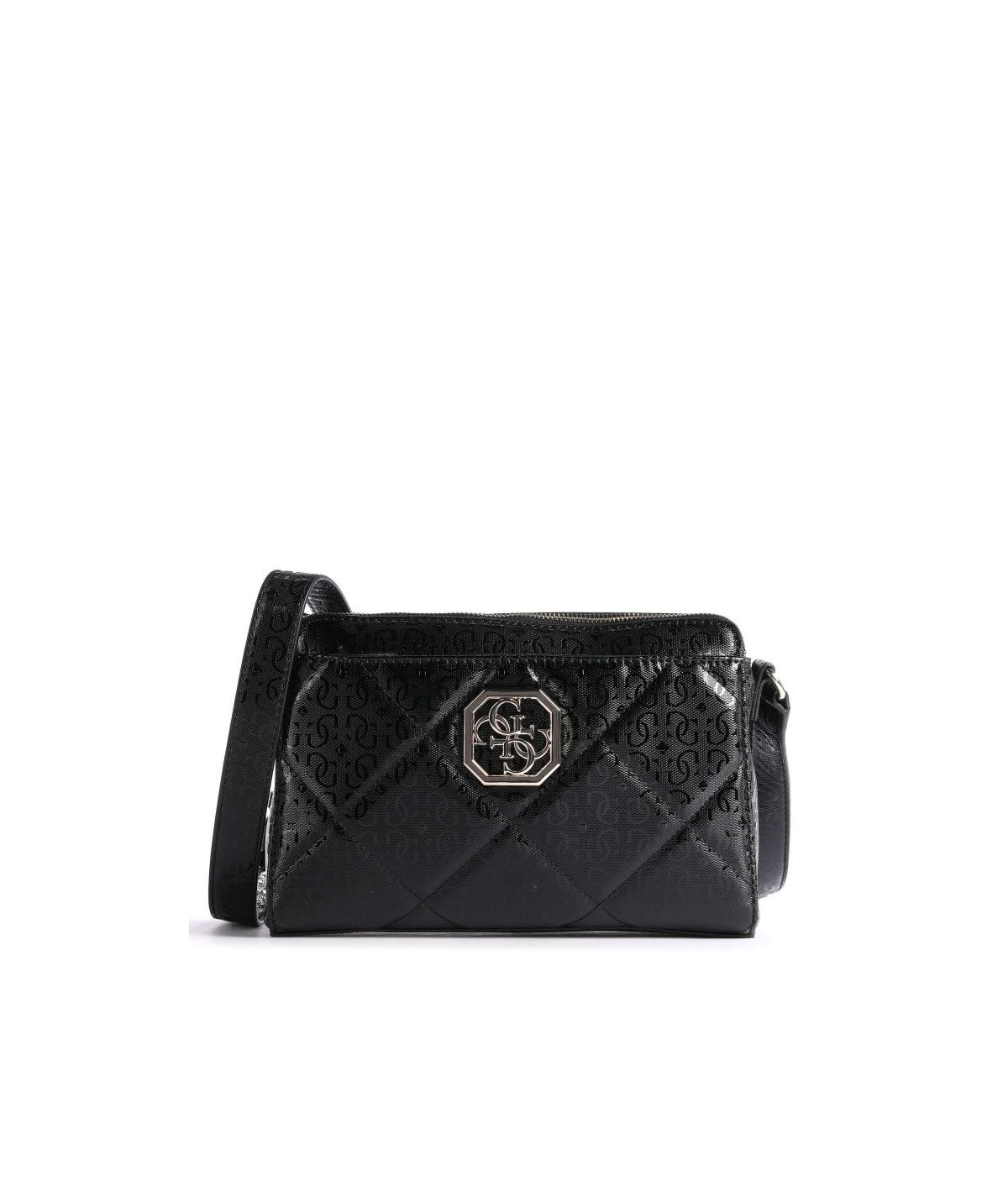 Guess Guess, Dilla, Textil-Umhängetasche, Schwarz, Mini, Für Frauen Regular