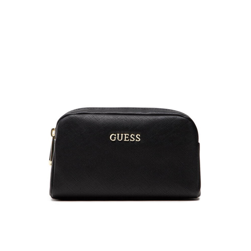 Guess Guess, Earlene, Polyester, Textiltasche, Doppelreißverschluss, Schwarz, Für Frauen, 10 x 18 x 7,5 cm Regular