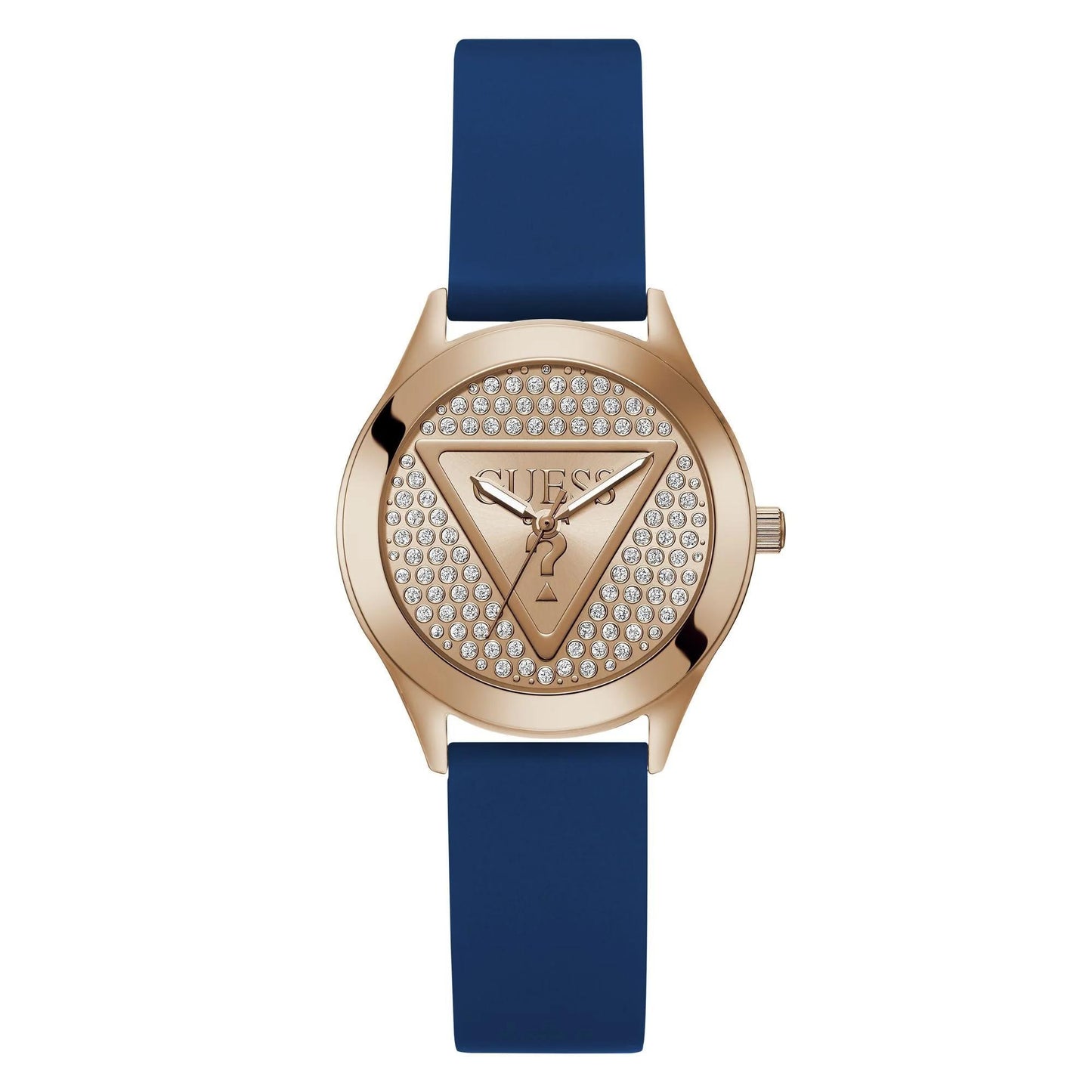 GUESS GLITZ PLAQUE GW0745L4 Only Time Armbanduhr 34 mm Gold ansicht-3