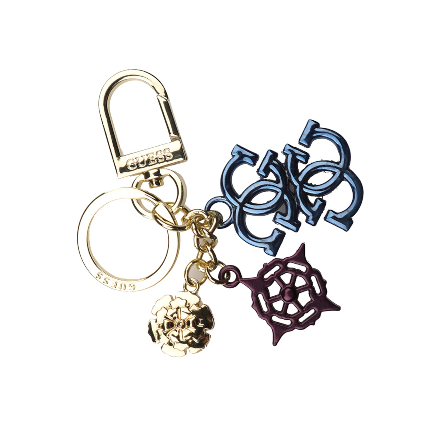Guess, Guess, Multi, Metallschlüsselanhänger, RW7427, Blau