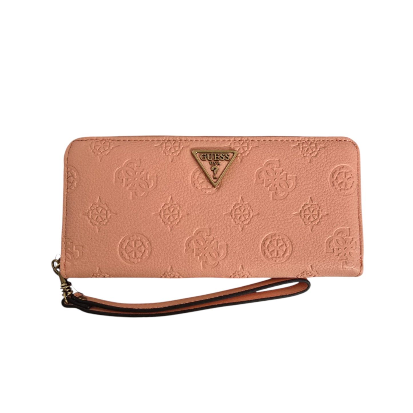 Guess, Helaina SLG, Textilbrieftasche, SLG Großer Reißverschluss, SWPB8403460COR, Koralle, Für Frauen