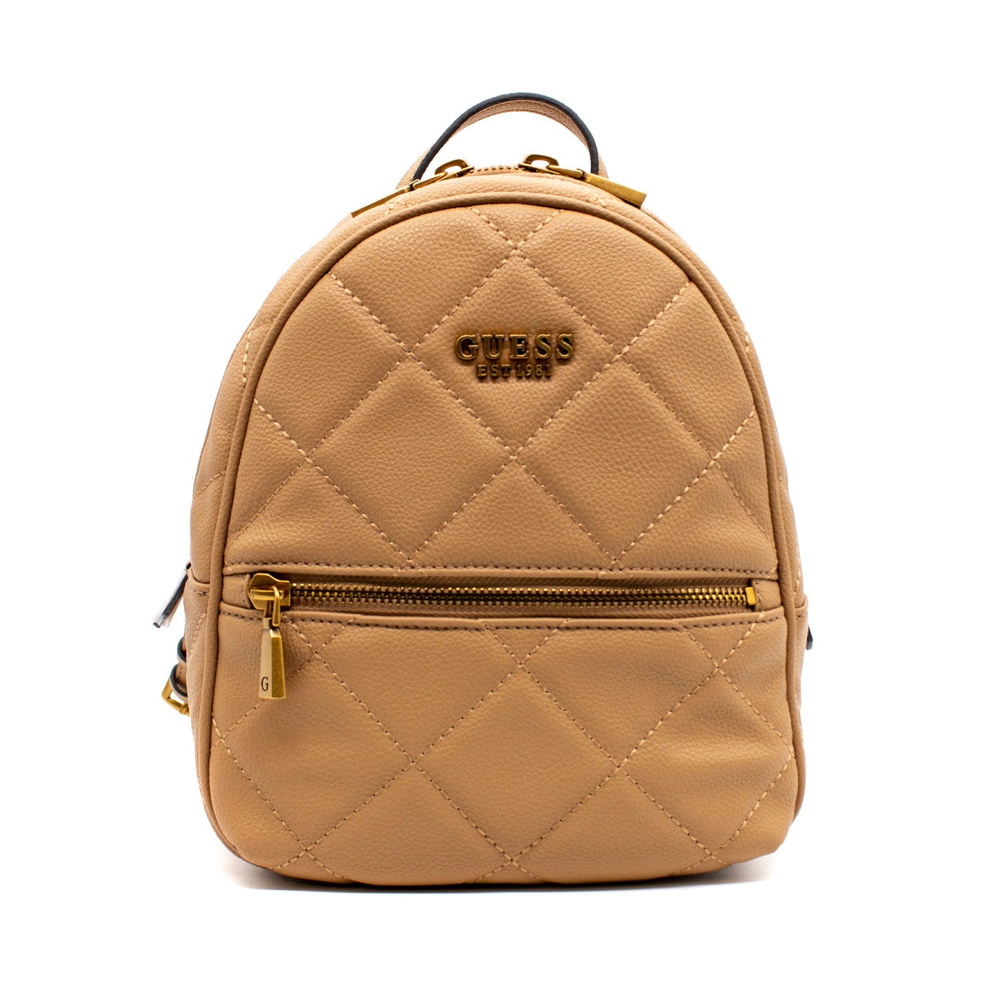 Guess Guess, Abey, Kunstleder, Textilrucksack, Beige, HWQB8558320, Für Frauen Regular