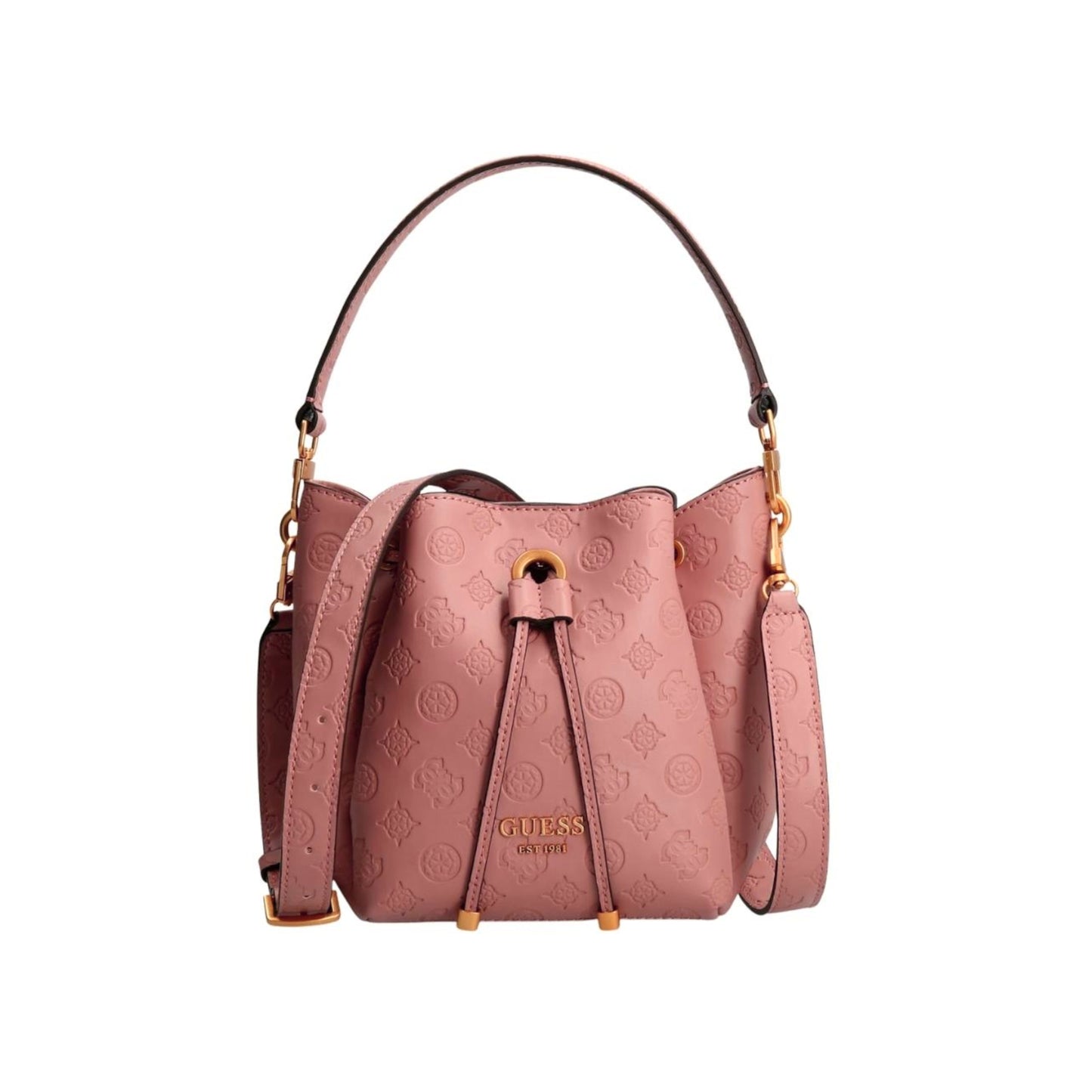 Guess, Zanelle, Synthetischer Stoff, Textilhandtasche, Keks, PA849201, 22 x 15 x 5 cm
