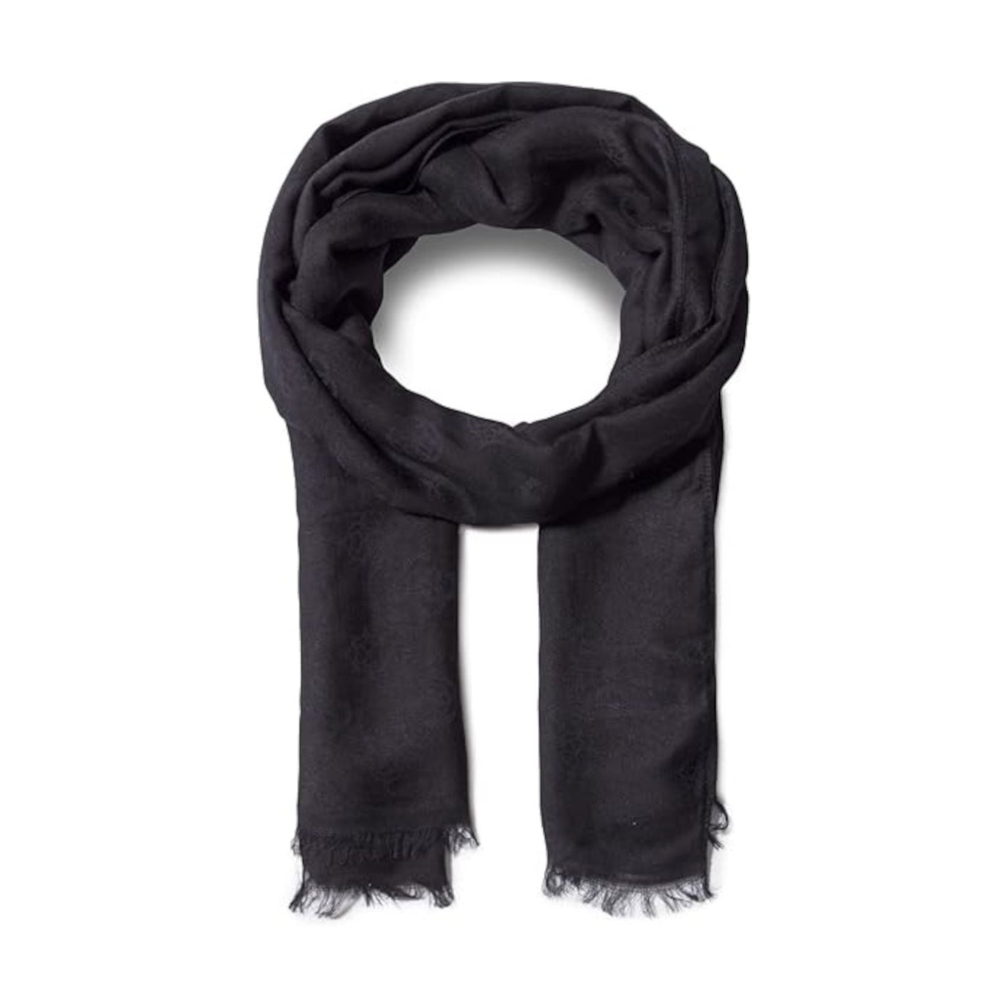 Guess Guess, Ninette Jacquard, Textilschal, Schwarz, 8 x 180, Für Frauen Regular